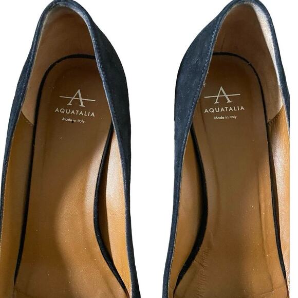 Aquatalia black suede pumps size 8 - Picture 5 of 7